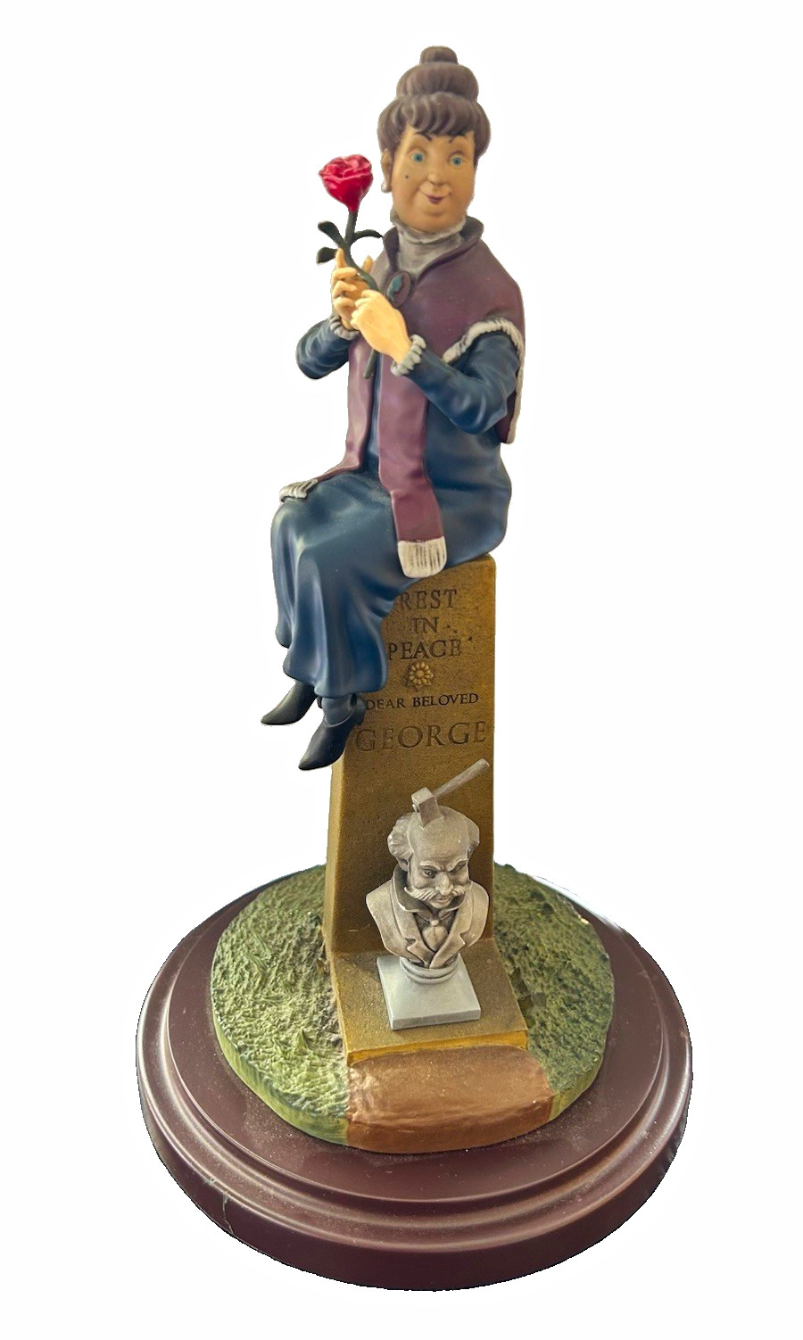 Disney Art of Disney Theme Parks Haunted Mansion Stretch Painting No. 4 Figurine