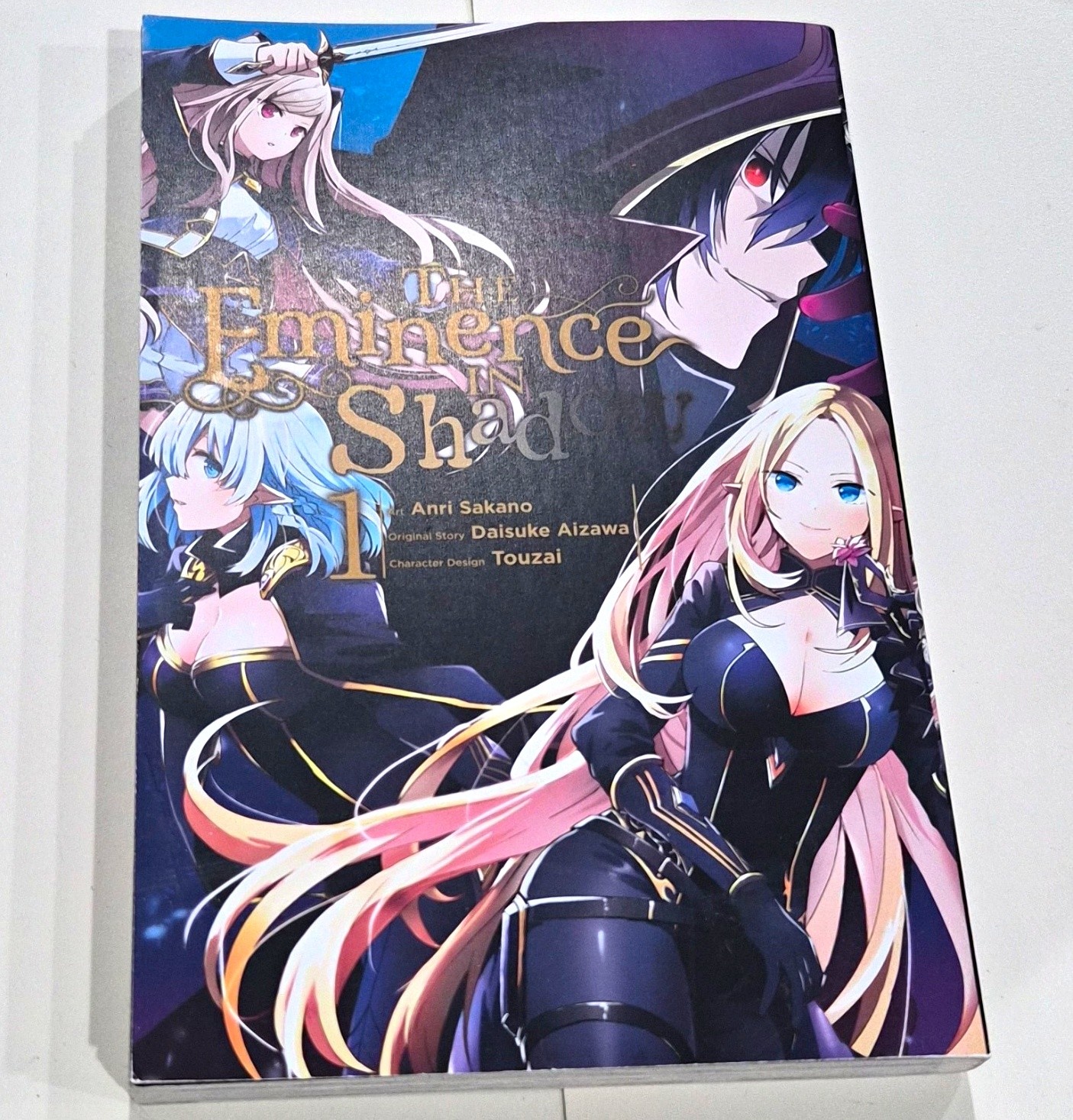Yen Press The Eminence in Shadow Vol. 1 Issue #1 English Papver Manga by Aizawa