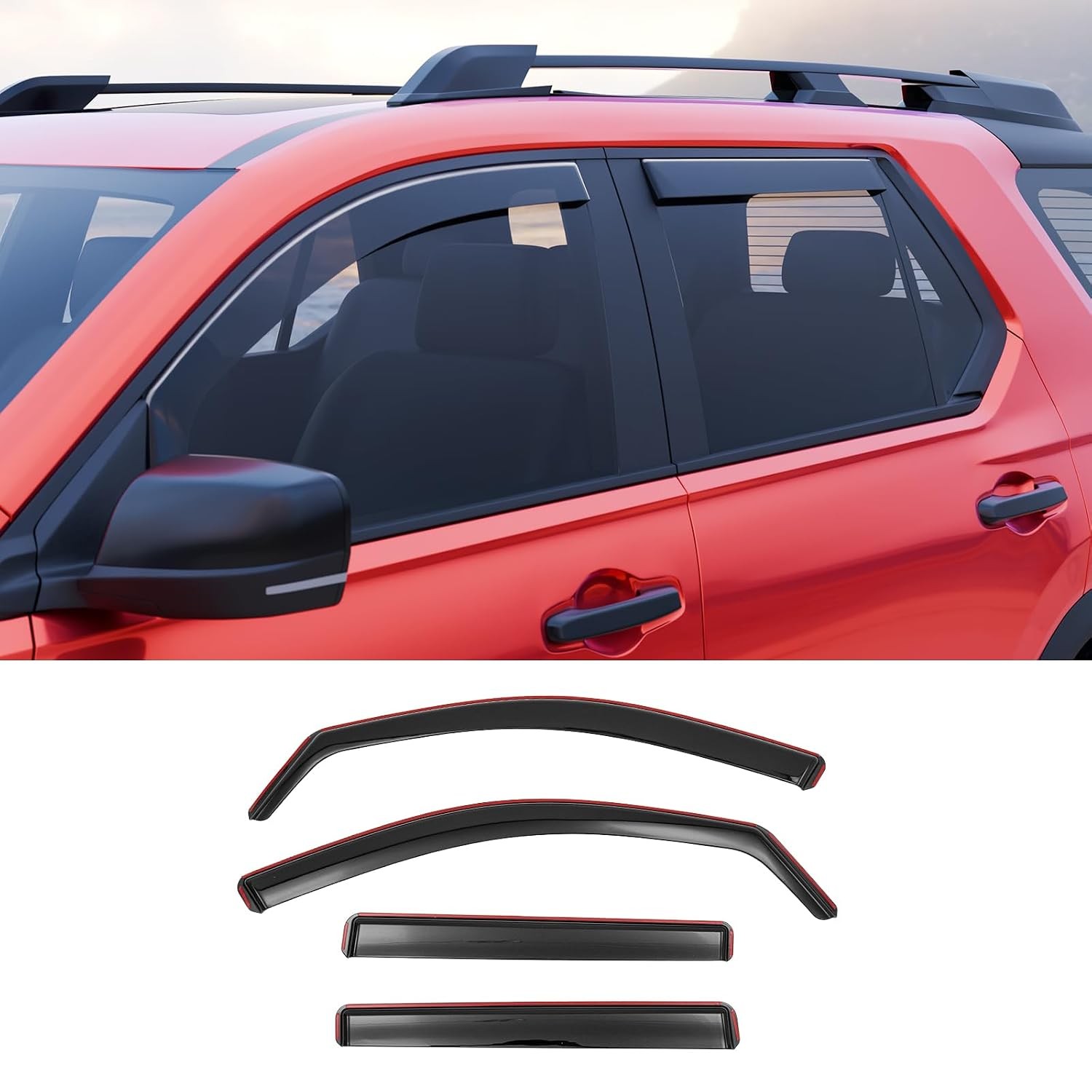 Visor Rain Guards for 2026 2027 Honda Passport (Not for 2025)