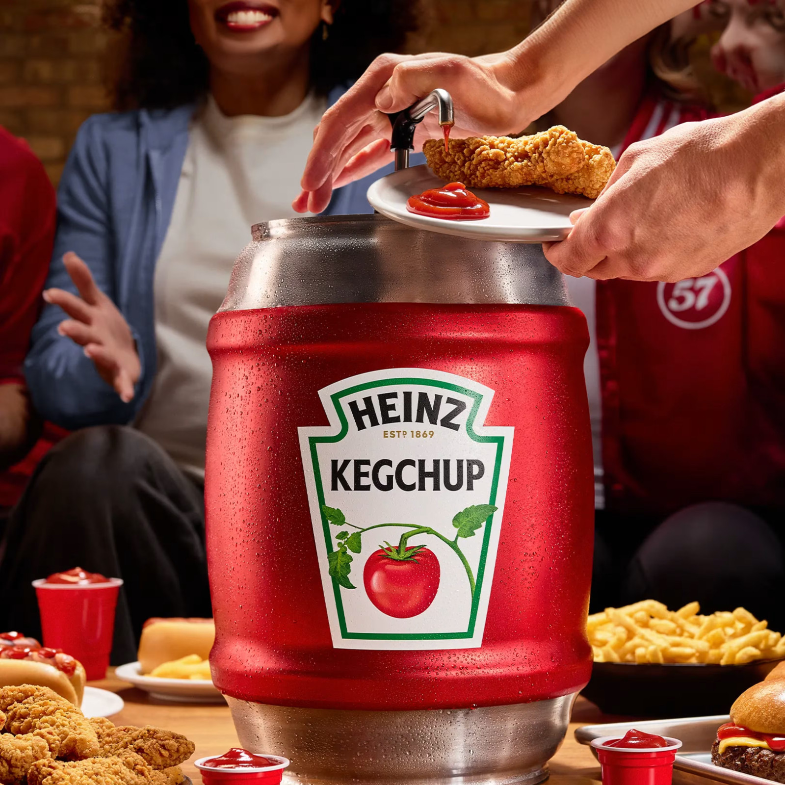 NEW Heinz KegChup Ketchup Keg 114oz Jug Limited To 157