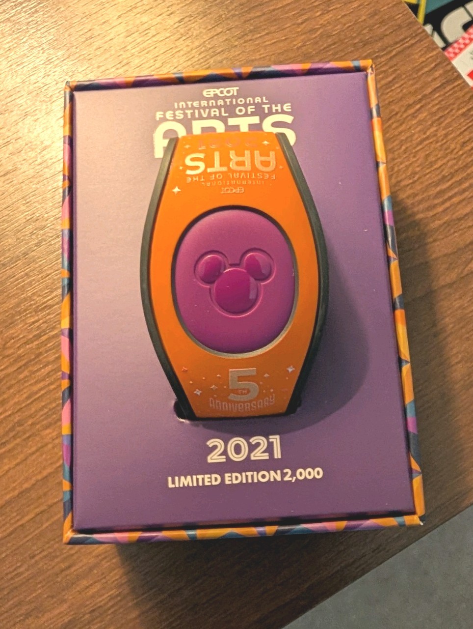 2021 Disney Parks Epcot Festival of the Arts Magicband LE 2000 Passholder NIB