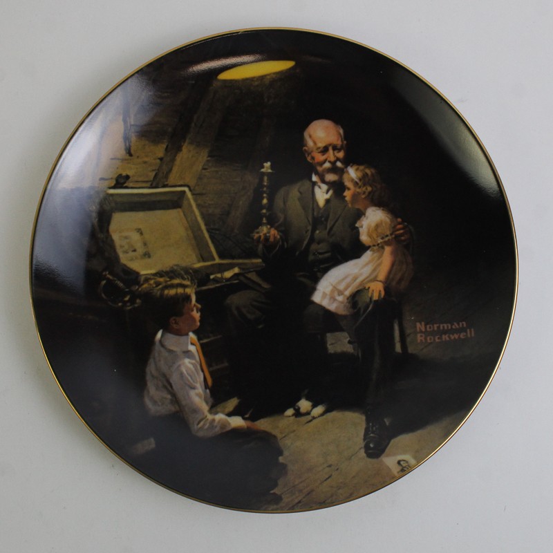1984 Knowles - Norman Rockwell Collectible Plate - \