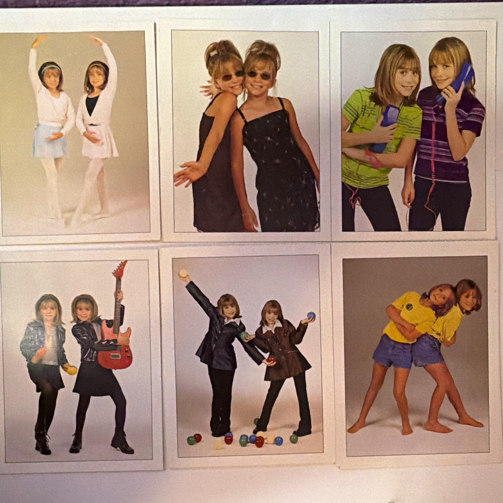 Mary-Kate & Ashley 90’s Trading Insert Collector Cards Olsen Twins VERY RARE Y2K