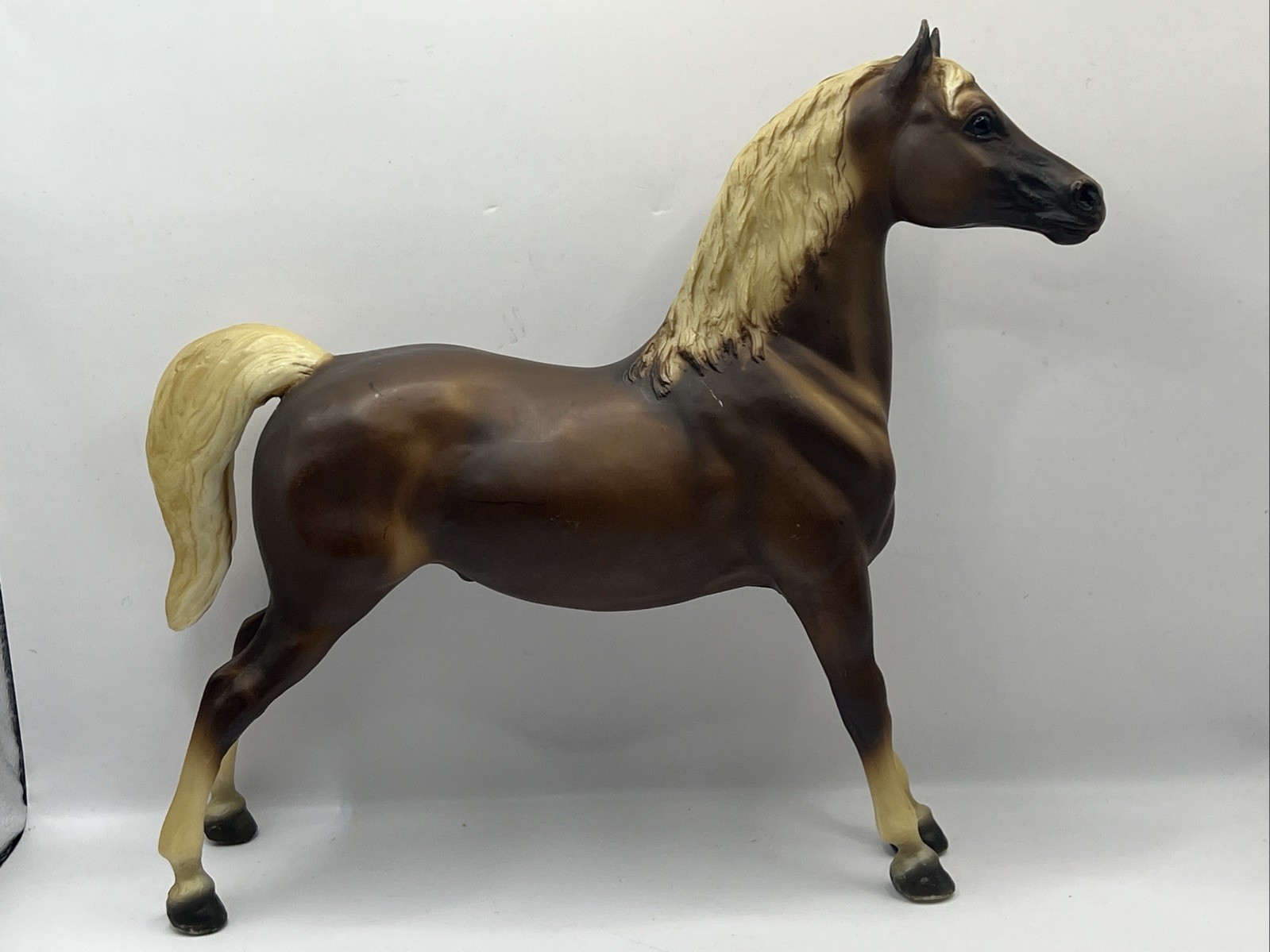 Vintage 1992-1993 Breyer Chestnut Vermont Morgan Show Stance Stretch Morgan B
