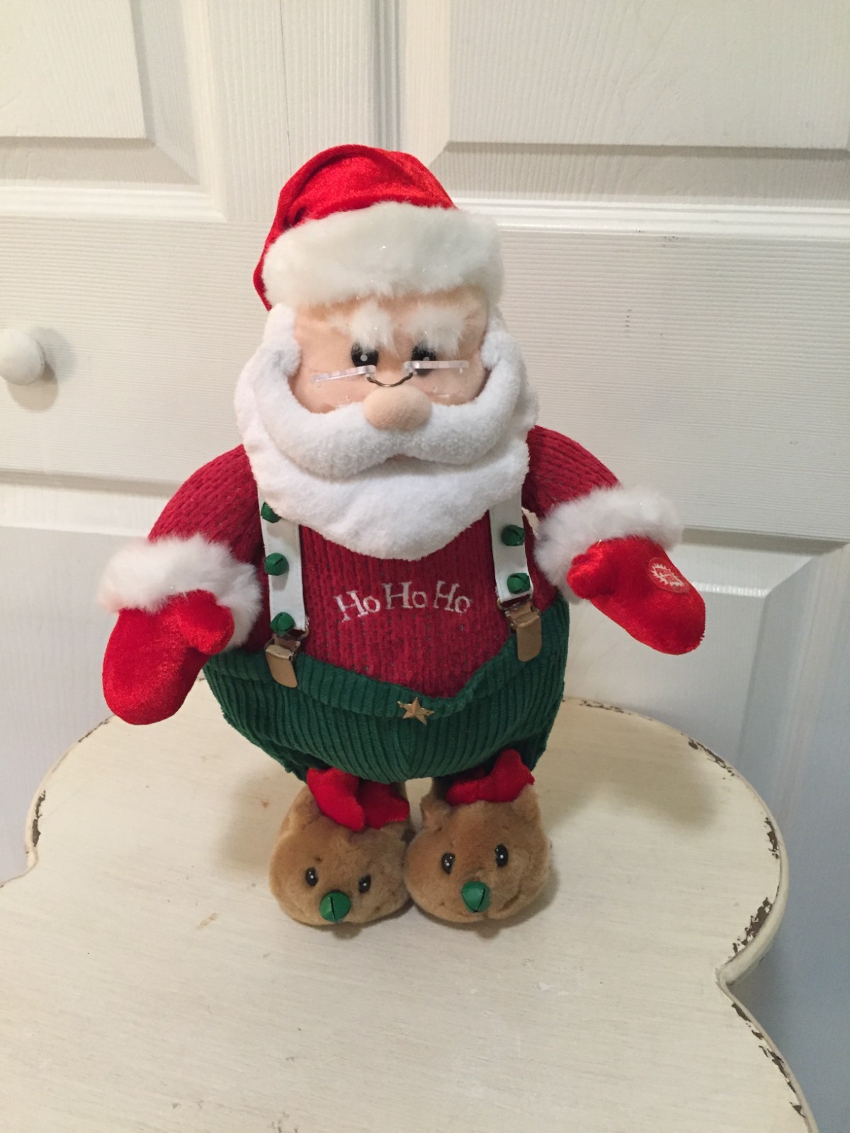 Vintage 2002 Coyne\'s Jump For Christmas Animated Singing Santa Plush EUC RARE Vintage 2002 Coyne\'s Jump For Christmas Animated Singing Santa Plush EUC RARE