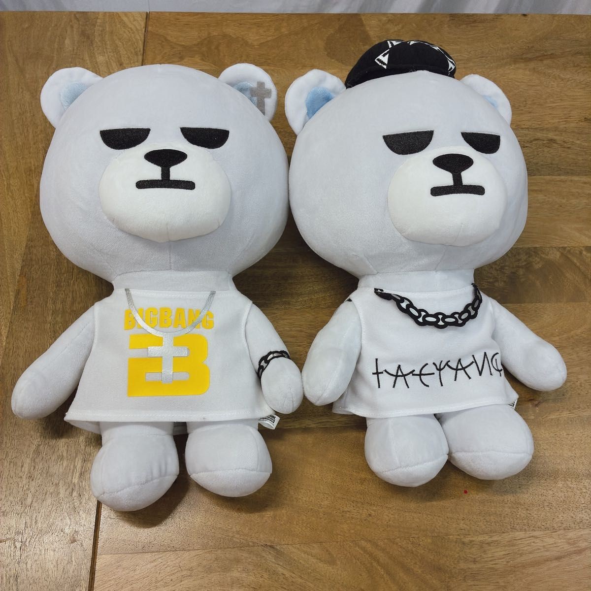BIGBANG KRUNK Taeyang SOL Plush 2pc Set Collectible 15+ Used