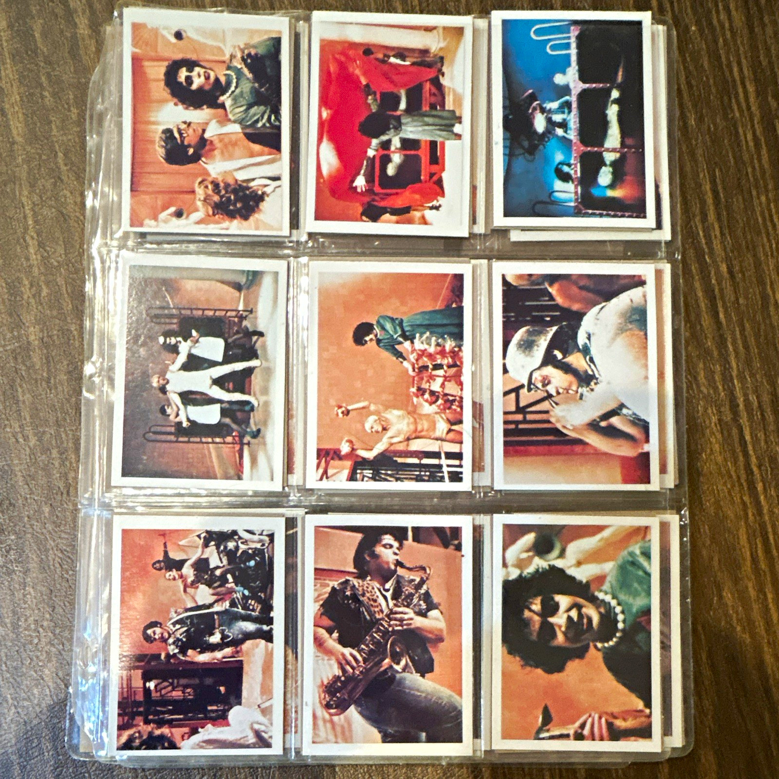 Topps 1975 Rocky Horror Picture Show Non-Sport Trading Card complete set