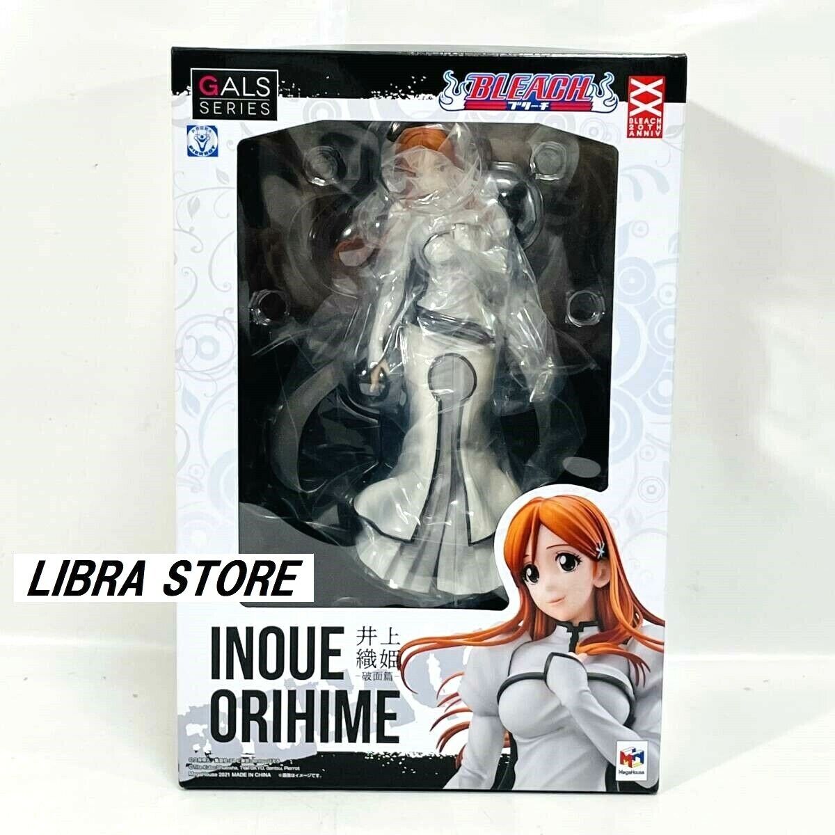 RARE NEW GALS Series BLEACH Orihime Inoue Figure MegaHouse Exclusive to JP