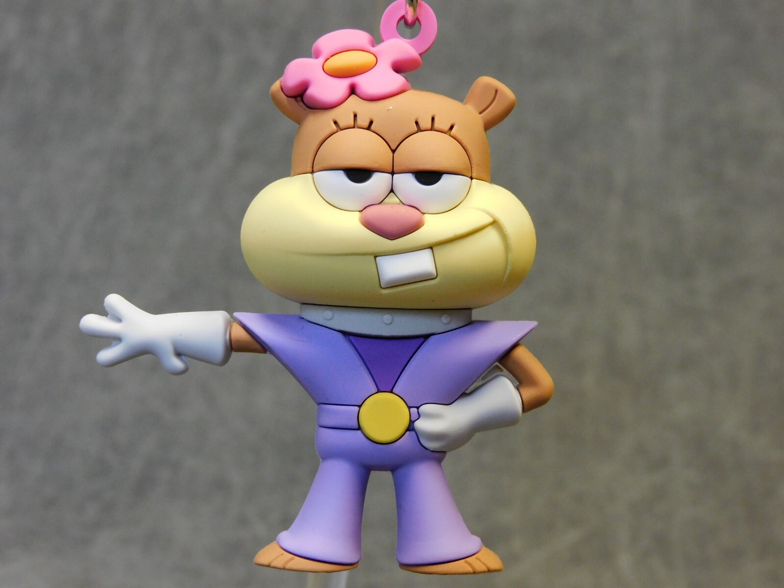 Nickelodeon SpongeBob NEW * Miss Appear Sandy Squirrel Clip * Blind Bag Series 6