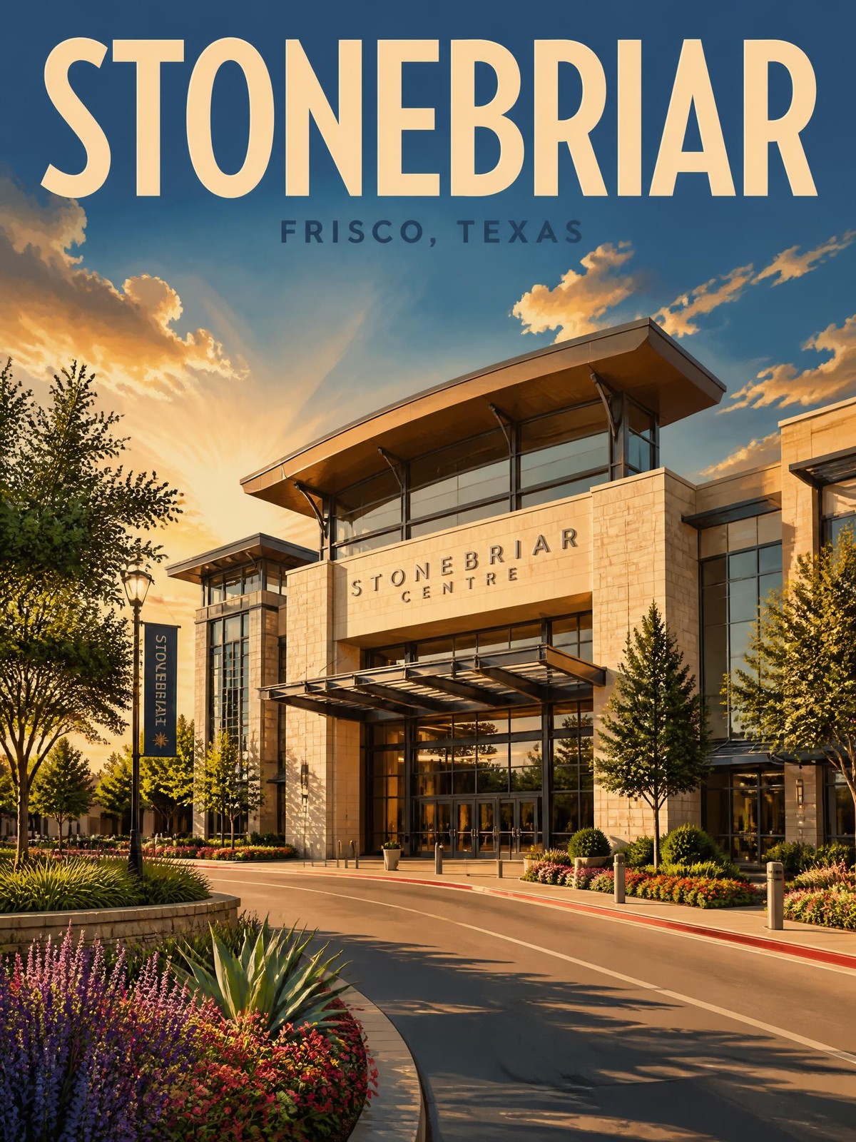 Frisco Stonebriar Poster Wall Art Print Ultra-HD