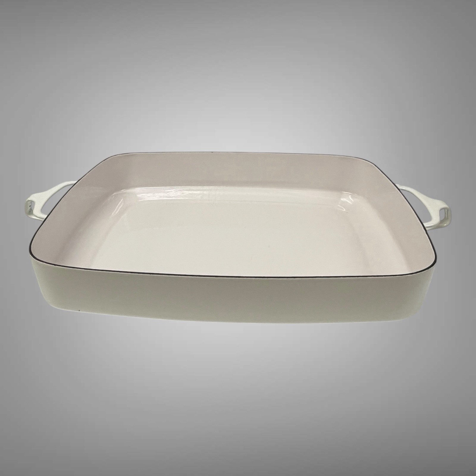 Dansk Kobenstyle White Enamel Rectangular Baker Pan 14 1/2 x 10 1/2\