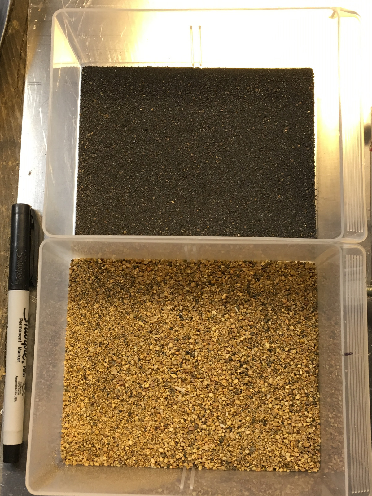 High Purity Arizona Magnetite, Fine Sand, -12 Mesh, 62-63% Fe, 7 Lb High Purity Arizona Magnetite, Fine Sand, -12 Mesh, 62-63% Fe, 7 Lb