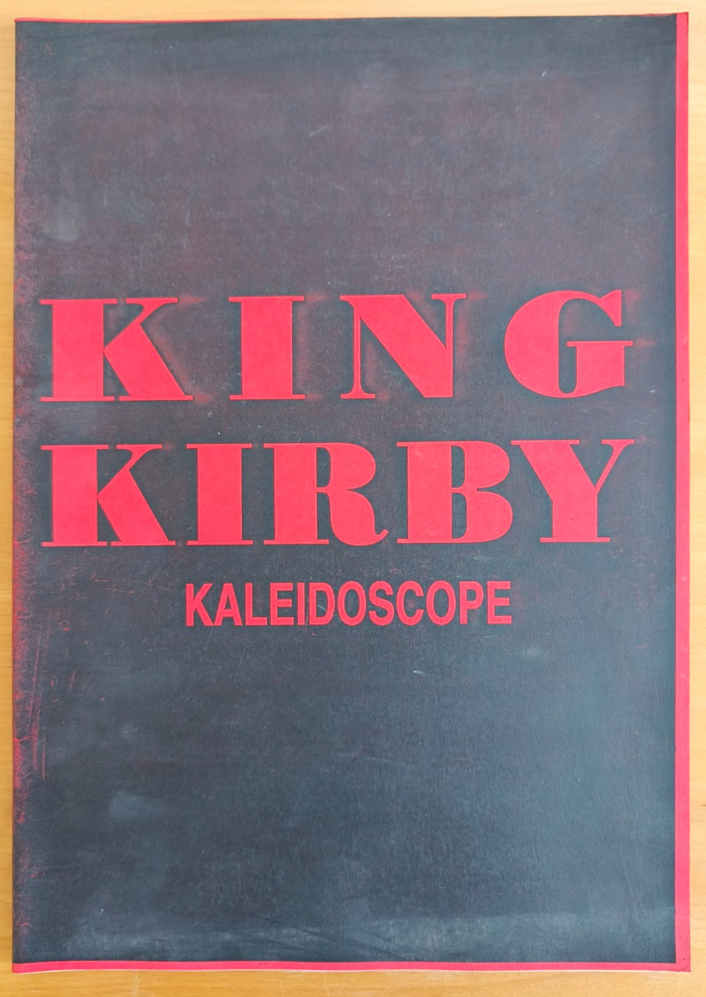 🔥 JACK KIRBY ULTRA RARE Spanish Sketchbook 1997 LIMITED ED. Kaleidoscope
