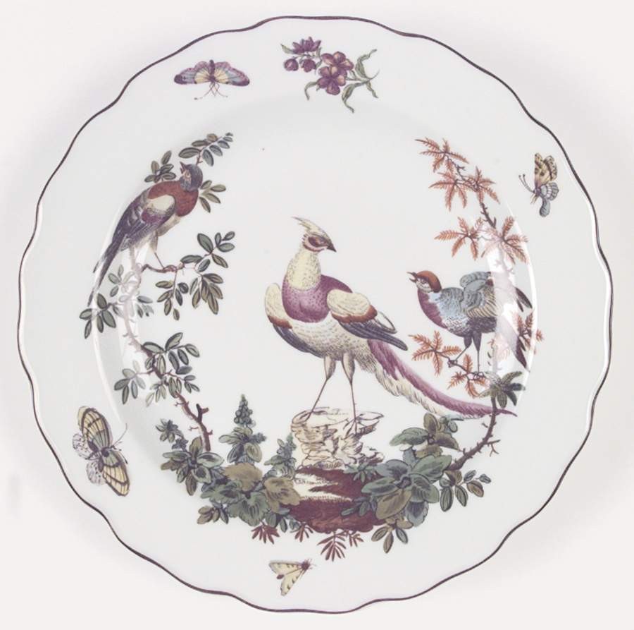 Mottahedeh Chelsea Birds Dinner Plate 5919629
