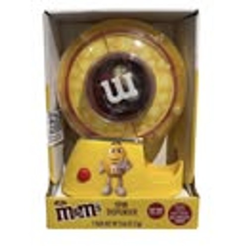 Discover Candy Magic Yellow M&M\'s Dispenser - Spin & Smile with Push-to-Play Fun Discover Candy Magic Yellow M&M\'s Dispenser - Spin & Smile with Push-to-Play Fun