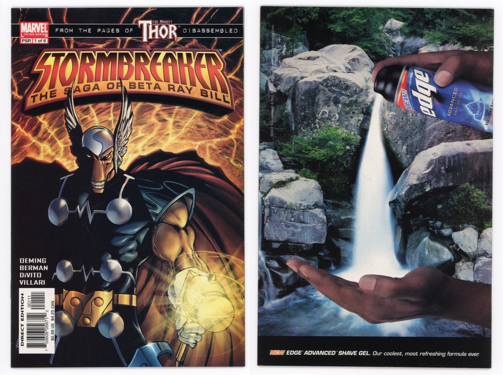 Stormbreaker The Saga of Beta Ray Bill #1 (NM- 9.2) 2005 Marvel 1st app Stardust