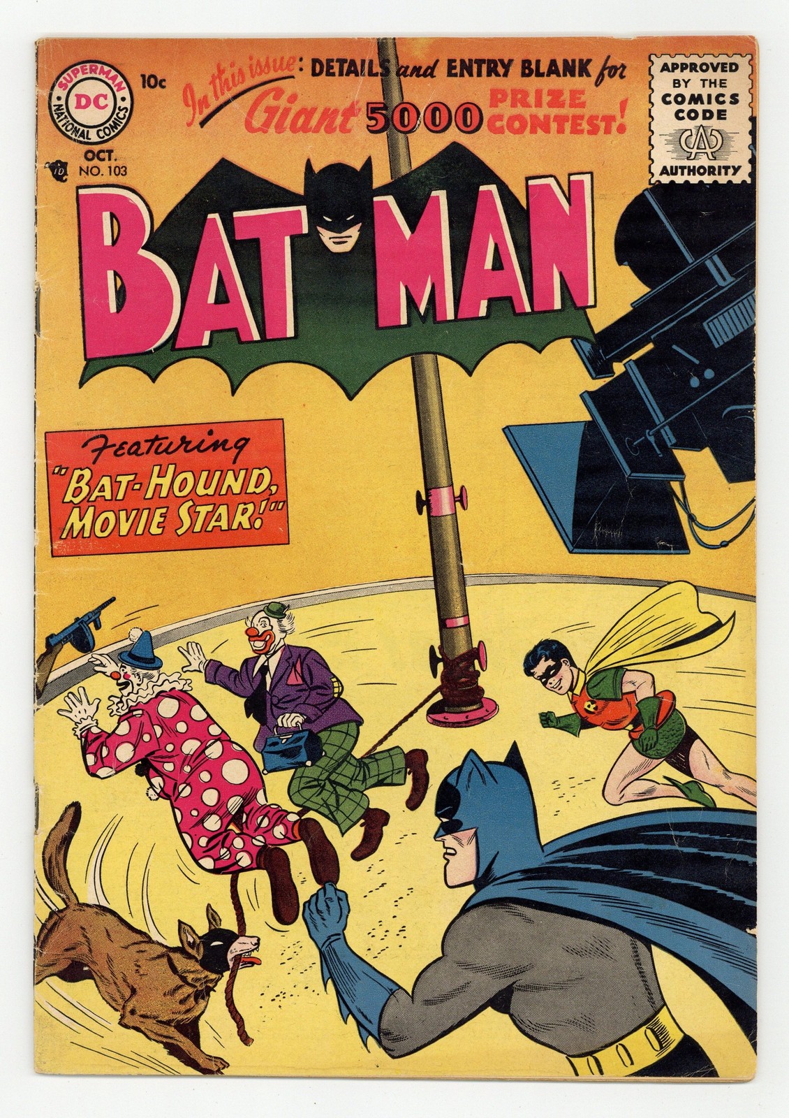 Batman #103 GD+ 2.5 RESTORED 1956