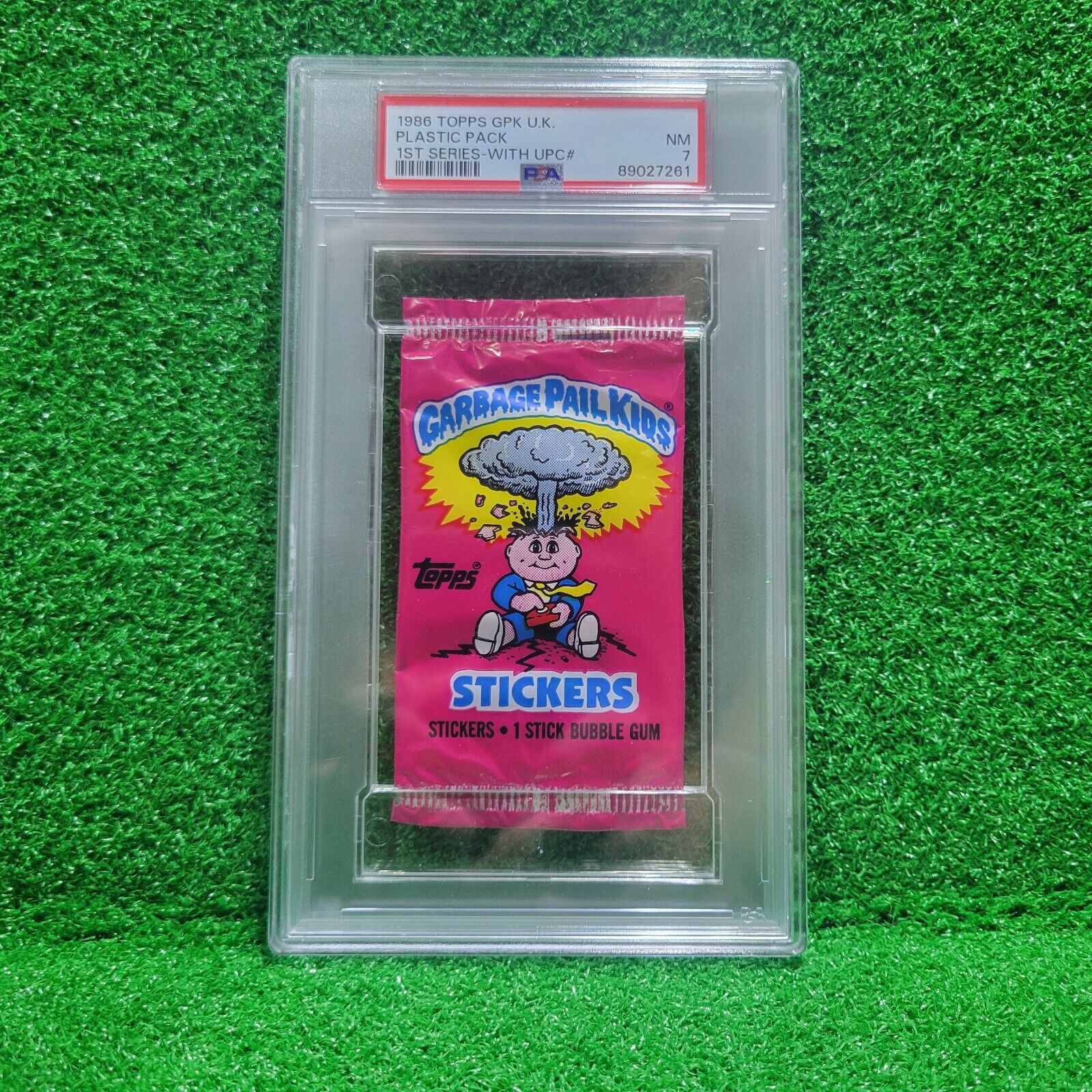Garbage Pail Kids UK 1986 Series 1 Pack PSA 7 GRADED 3 Available
