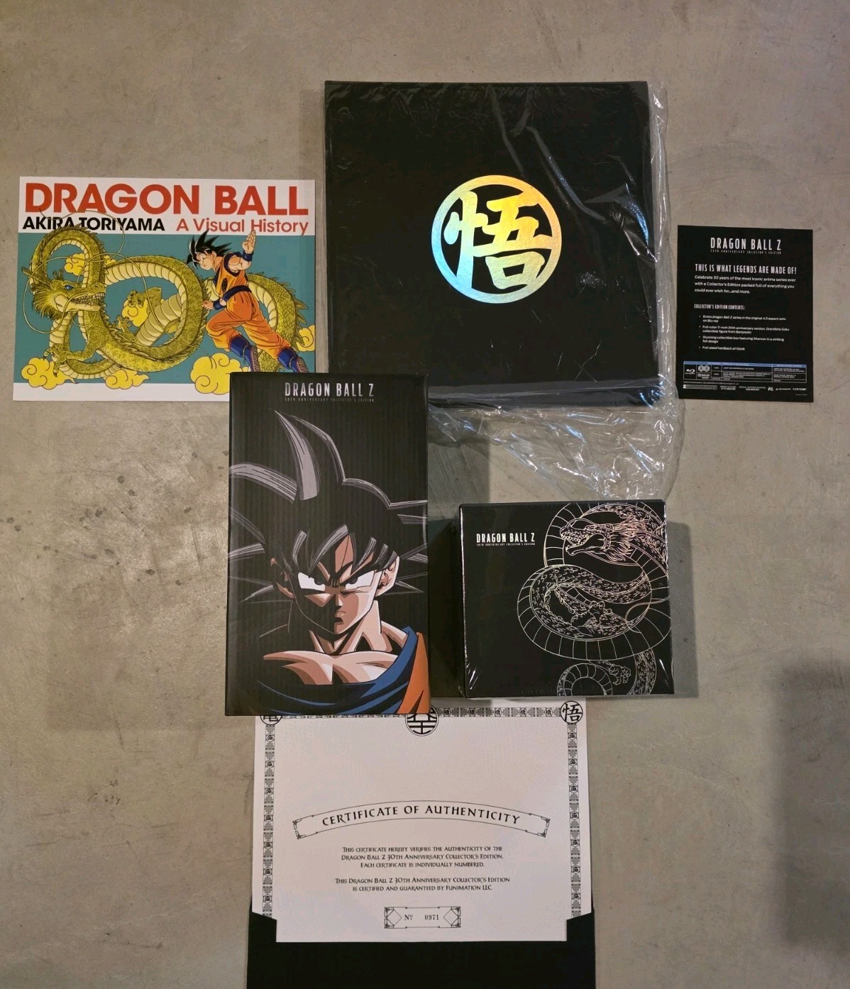 Dragon Ball Z 30th Anniversary Collectors Edition, 0971/6000, *Factory Sealed*
