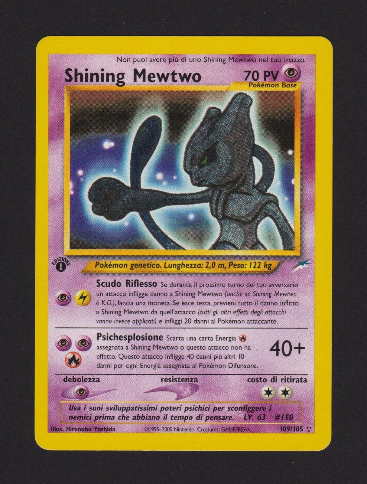 Pokemon - Shining Mewtwo - 1st Edition Neo Destiny 109 - ITALIAN