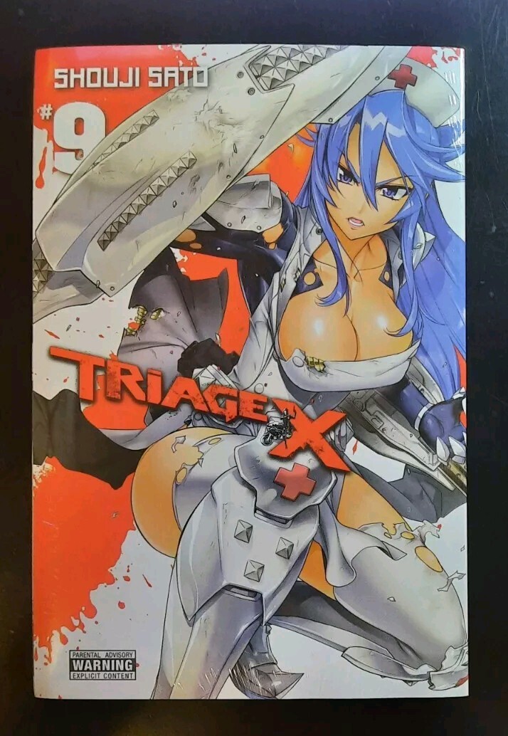 SEALED Triage X Volume 9 Manga English - Shouji Sato Yen Press Kadokawa  RARE