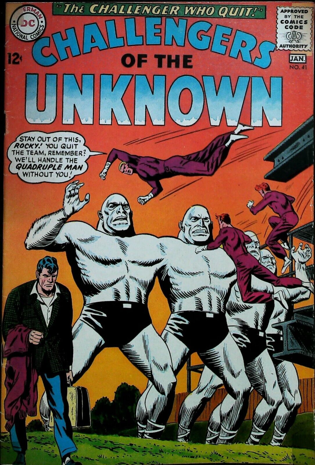 Challengers Of The Unknown #41 Vol 1 (1965) - DC COmics - Very Fine Range