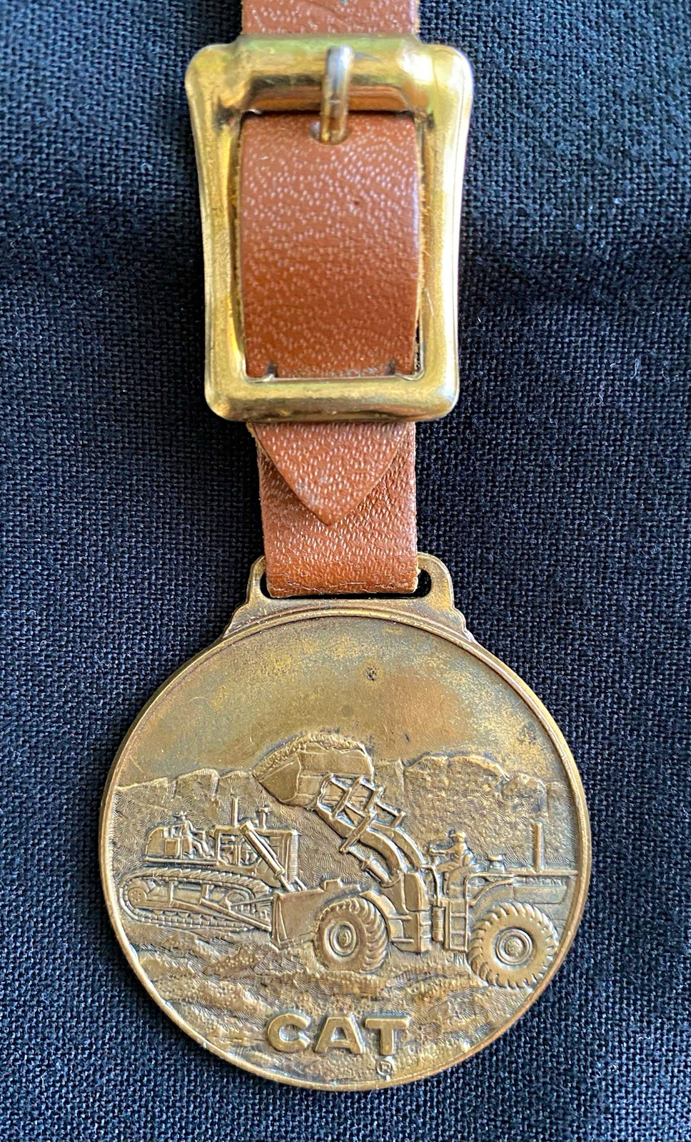 Caterpillar Construction Watch Fob CAT Loader Dozer Tractor