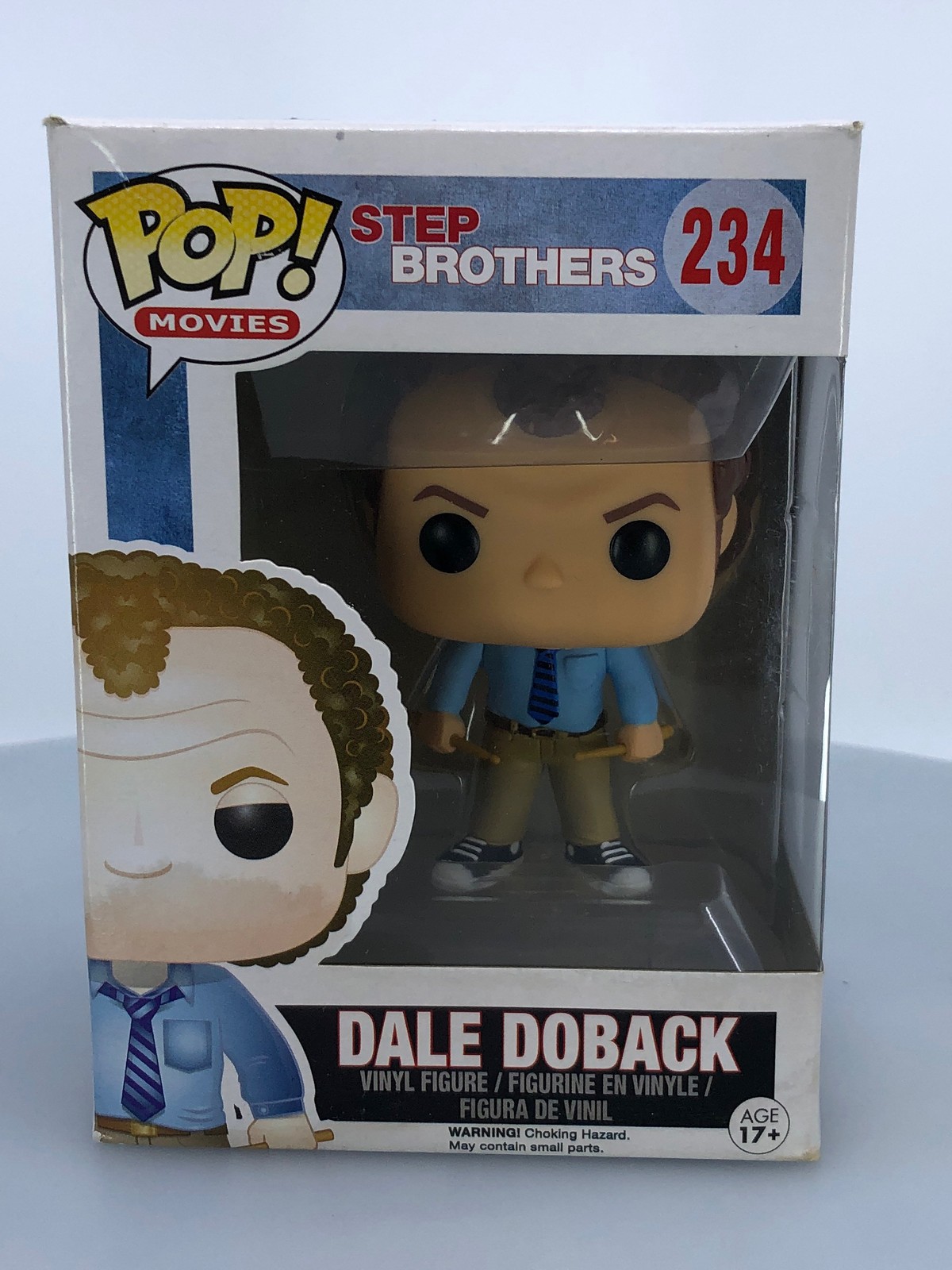 Funko POP Movies Step Brothers Dale Doback #234 Vinyl Figure NOT MINT