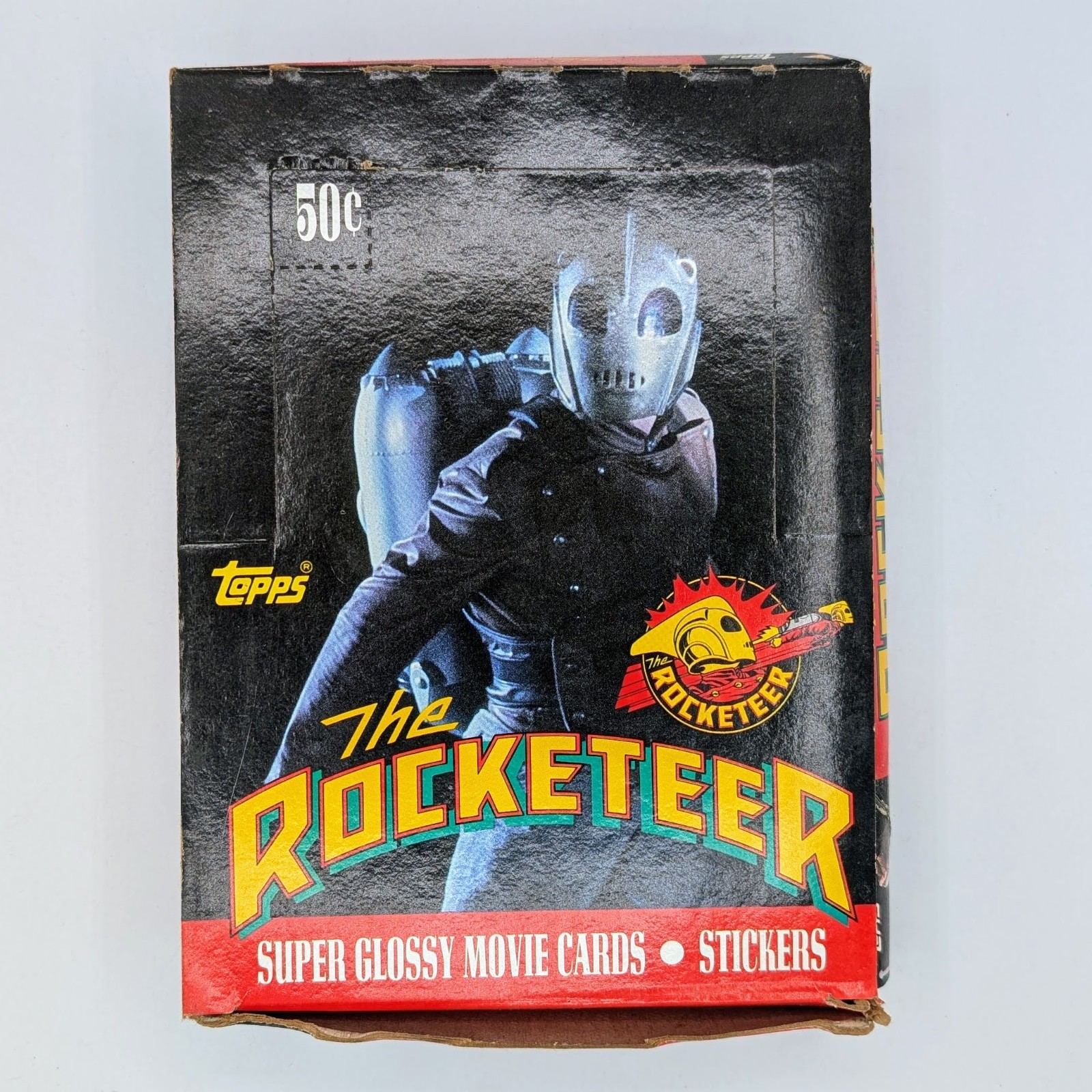 Vintage 1991 Topps The Rocketeer Movie Cards Full Box Factory Sealed Packs 36/36