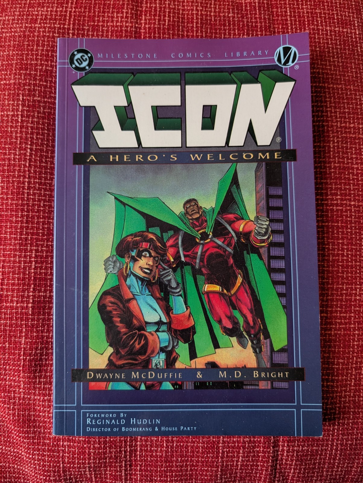 Icon: A Hero's Welcome, Milestone DC, Dwayne McDuffie, M.D. Bright 1996