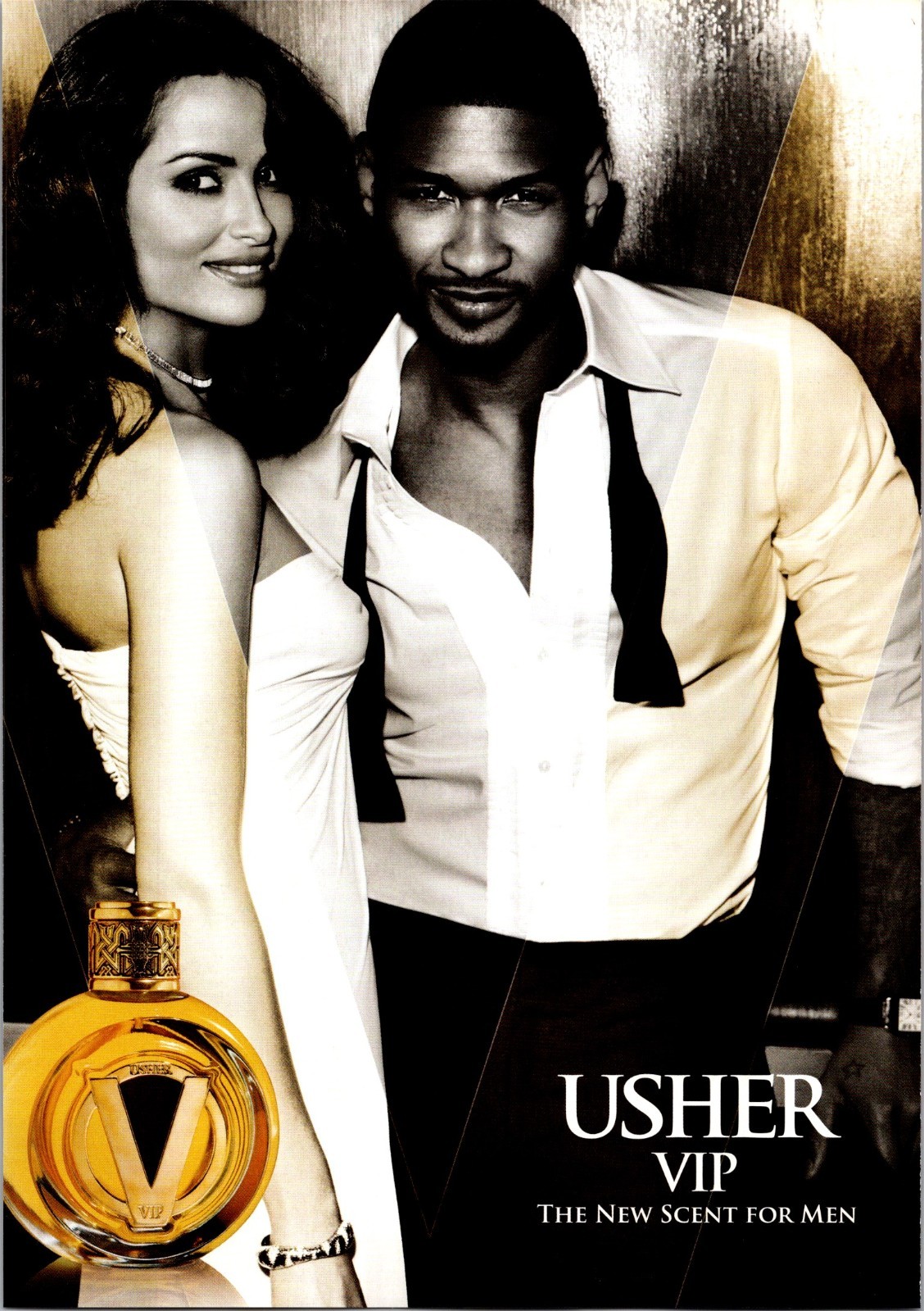2009 • VIP USHER print ad • 2000s Mens Fashion EA.26