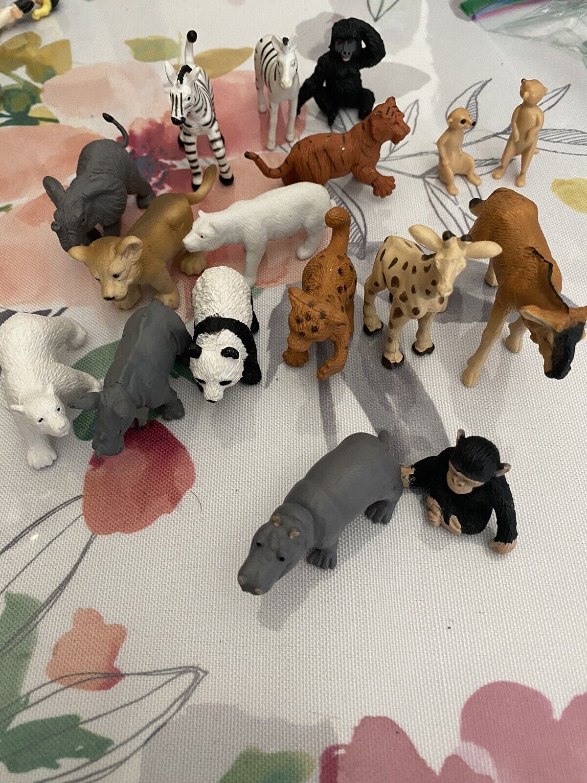 Lot Of Vintage Miniature Animals