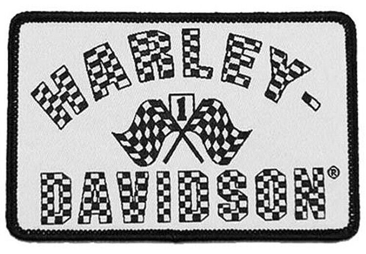 Harley-Davidson Checkered Flag Signature Emblem | Small - 8013202
