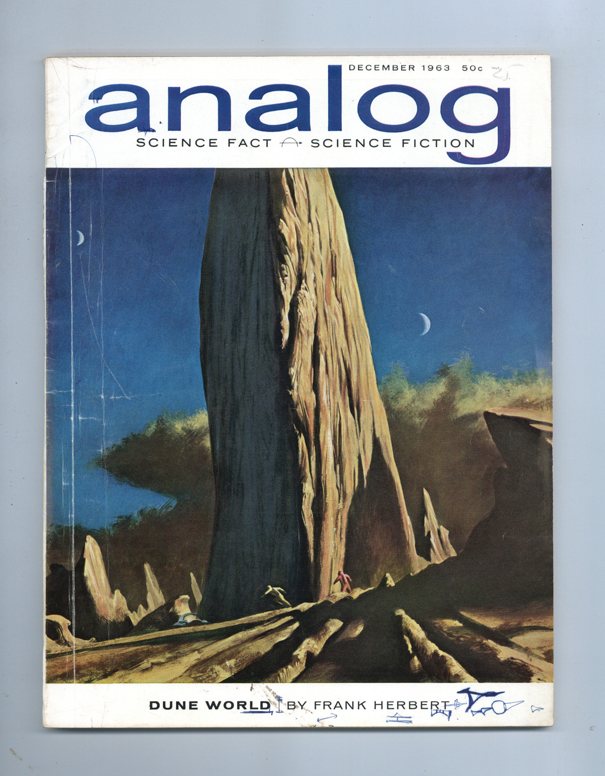 Analog Science Fiction/Science Fact Vol. 72 #4 GD+ 2.5 1963