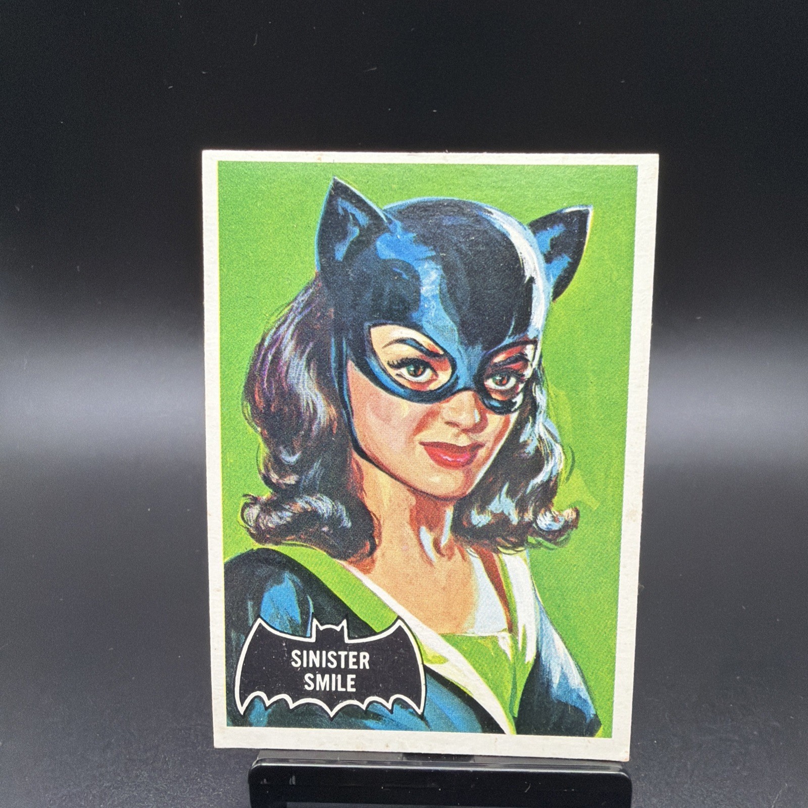 1966 Topps Batman Sinister Smile Catwomen RC Rookie Card #27 Beautiful Card