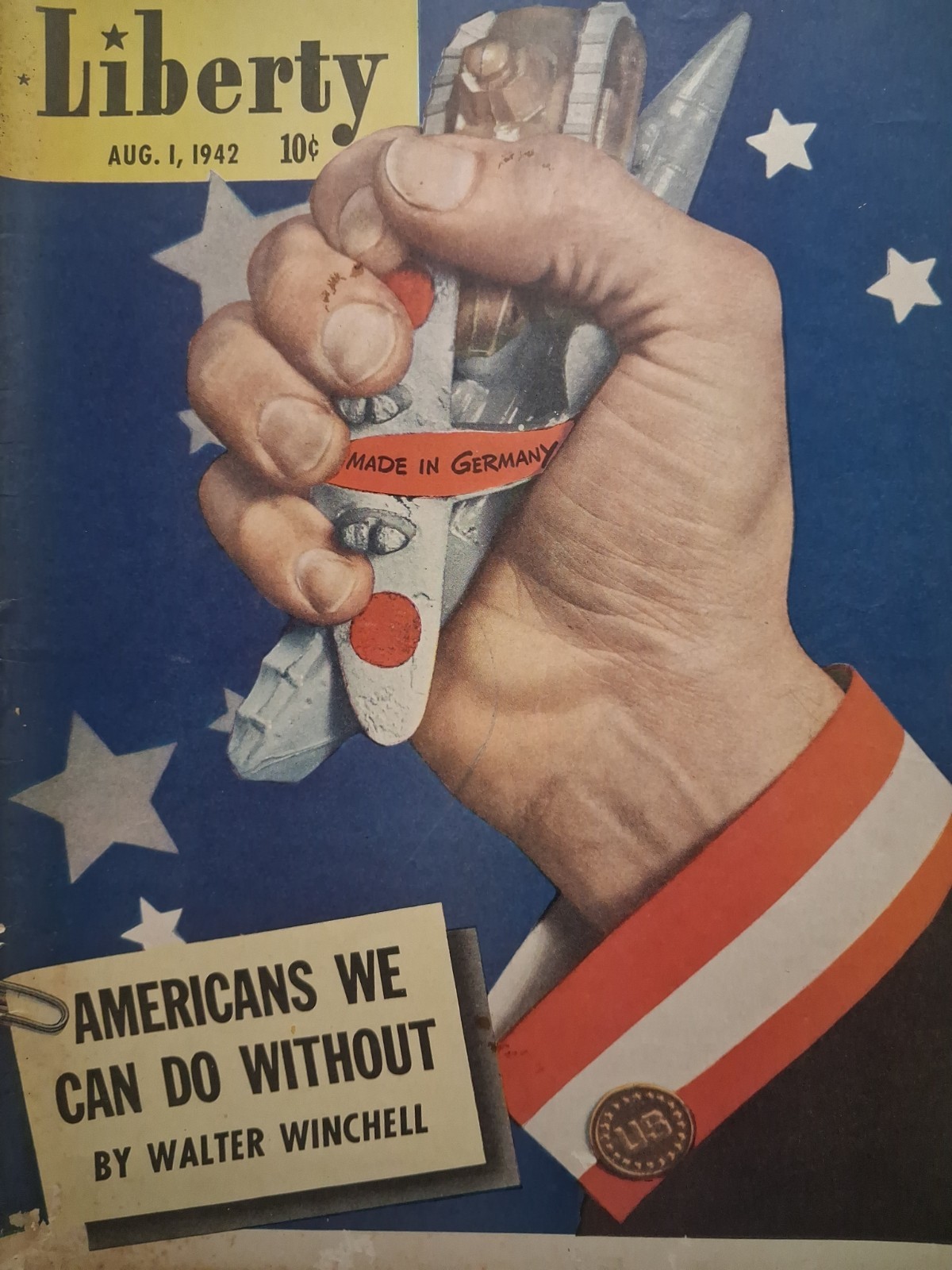 1942 Liberty Magazine WWII American Homefront Aug 1