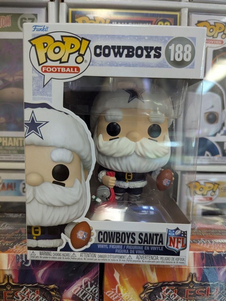 NFL DALLAS COWBOYS 2025 - SANTA CLAUS #188 Funko Pop