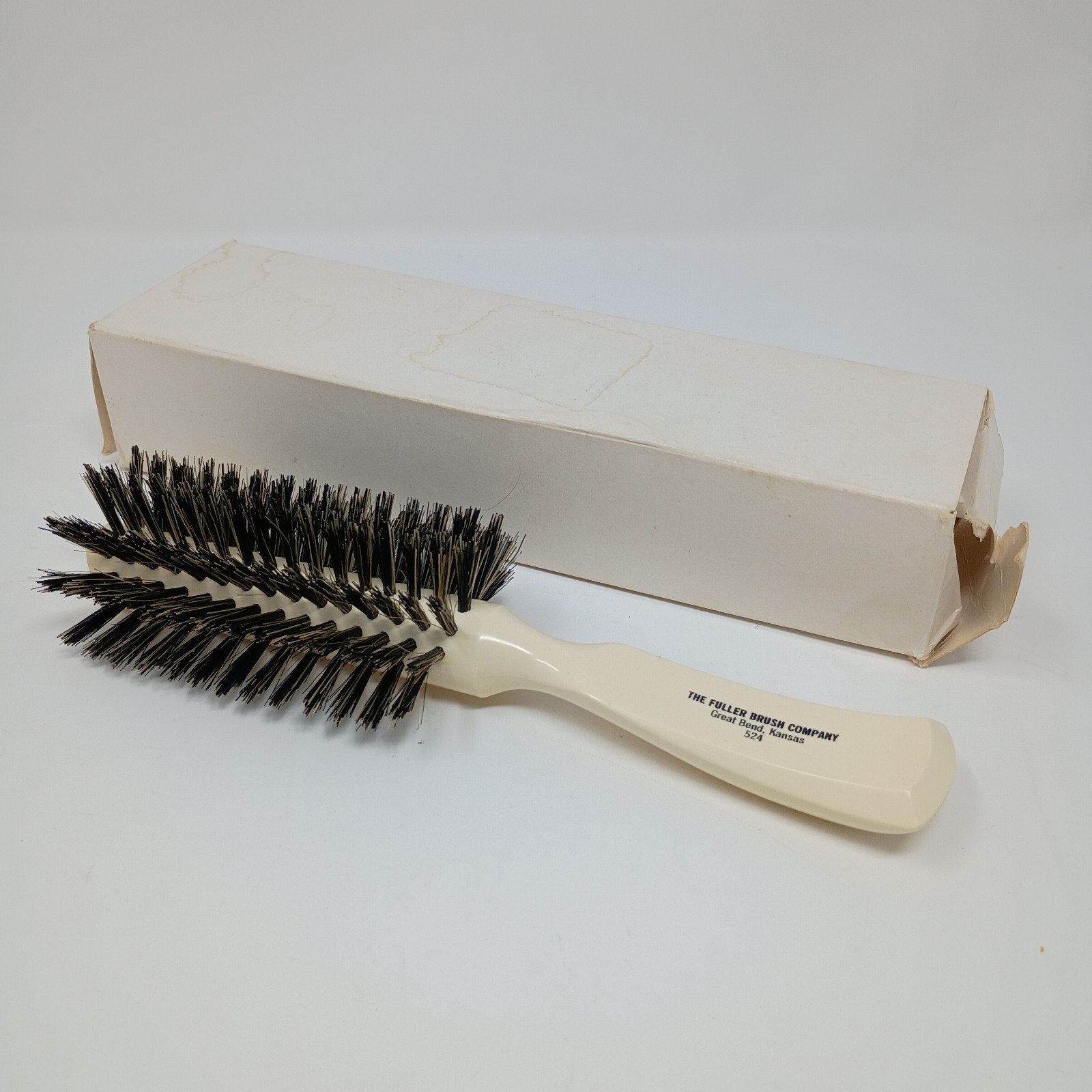 The Fuller Brush Company Hair Brush # 524  Great Bend Kansas Vintage USA New