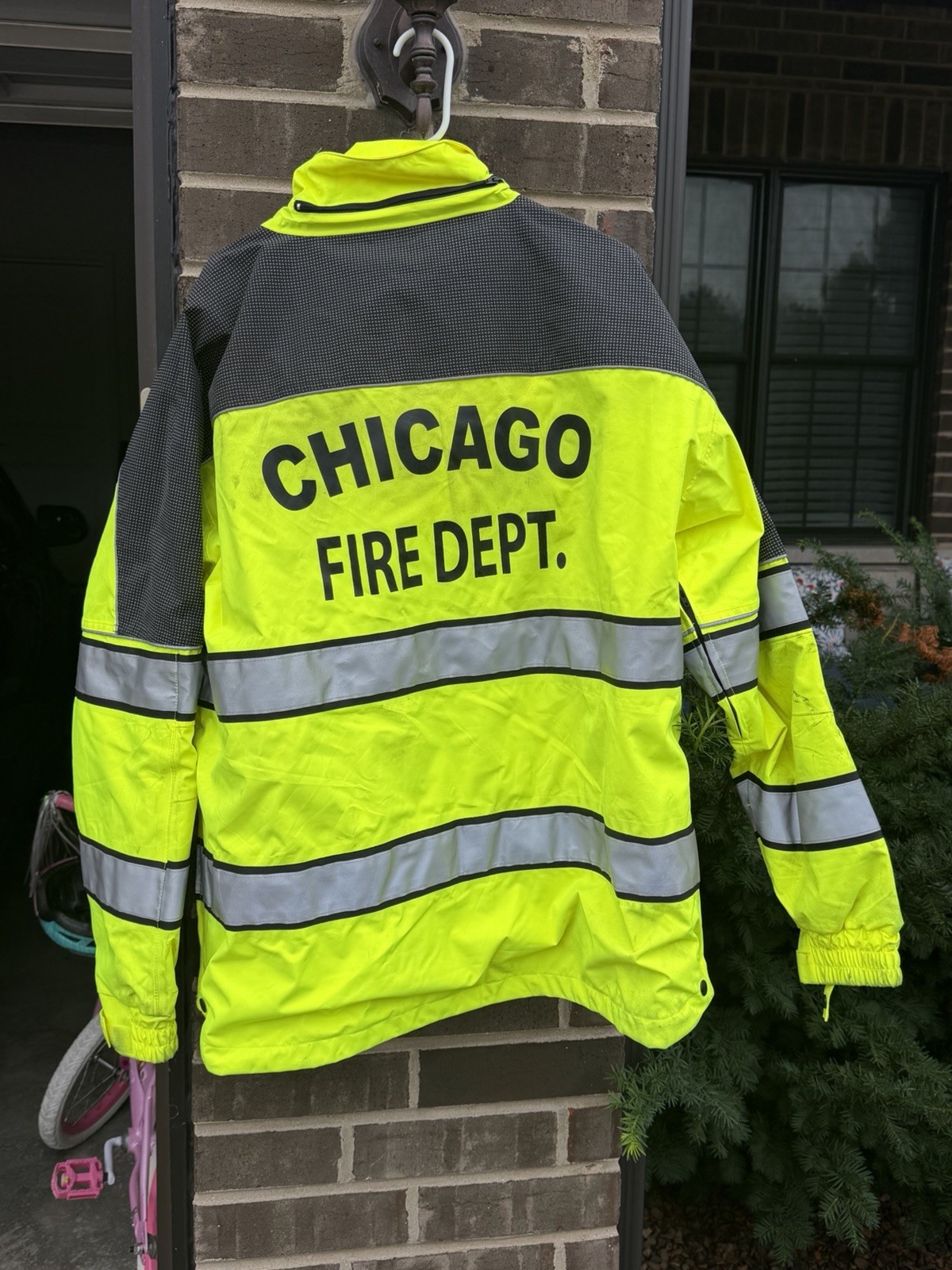 Chicago Fire Department  Outerwear Eclipse Lime Jacket Warrior Softshell Gerber
