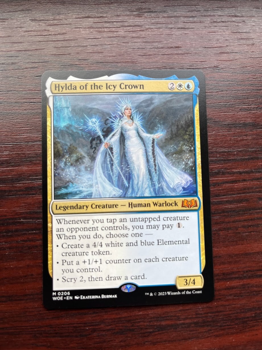 1x HYLDA OF THE ICY CROWN - Eldraine - MTG - Magic the Gathering 1x HYLDA OF THE ICY CROWN - Eldraine - MTG - Magic the Gathering