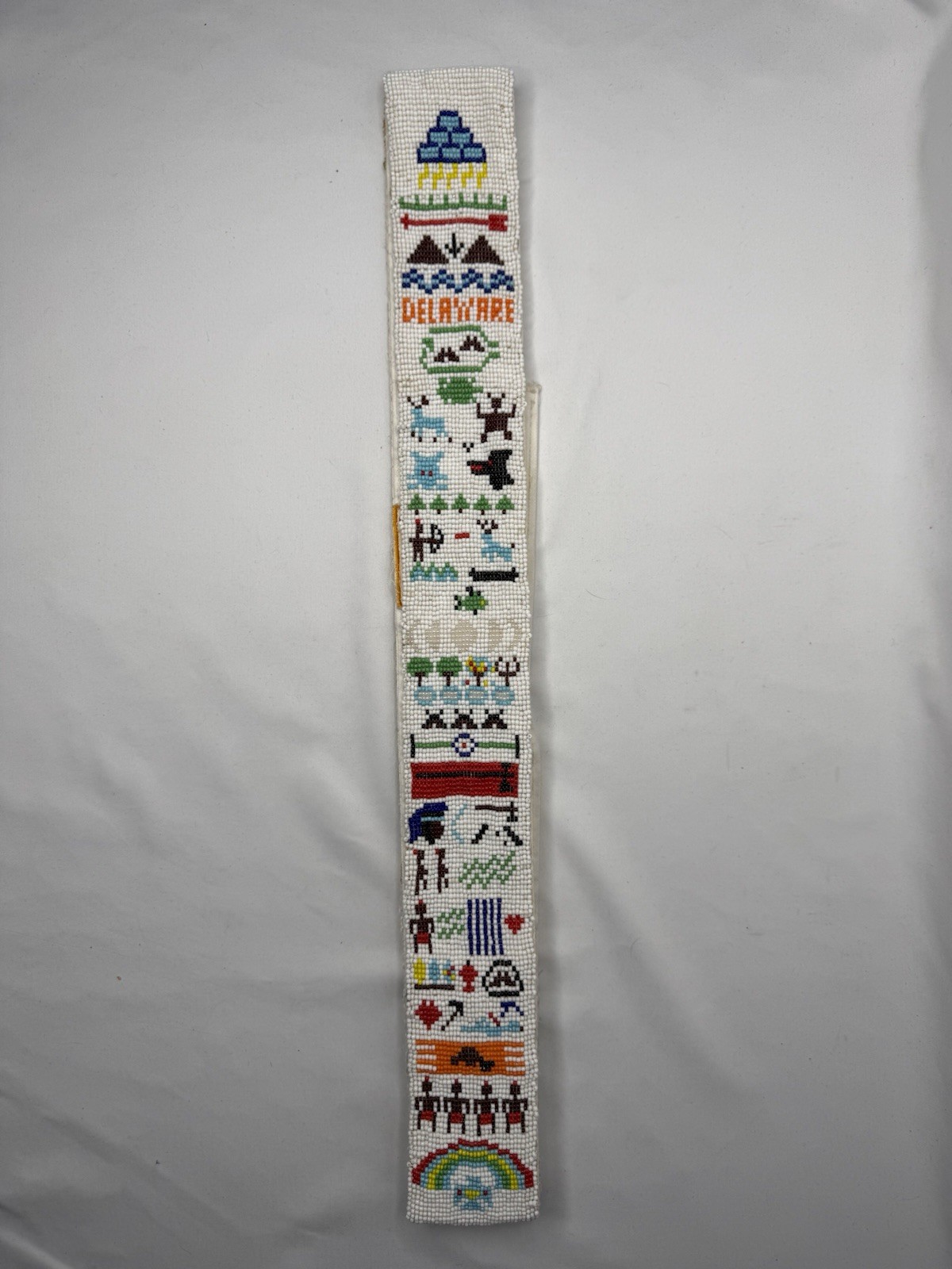VINTAGE ORDER OF THE ARROW SASH OA BOY SCOUTS VIGIL BEADED DELAWARE 1965 RARE