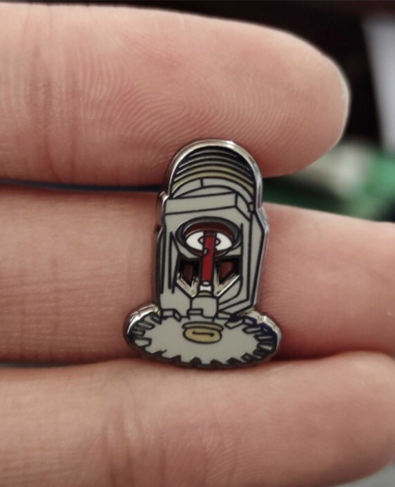 Fire Sprinkler Hat Pin
