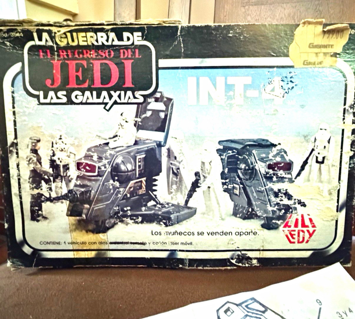Lili Ledy Star Wars INT-4 Interceptor Vehicle ROTJ Boxed & Original Instructions Lili Ledy Star Wars INT-4 Interceptor Vehicle ROTJ Boxed & Original Instructions