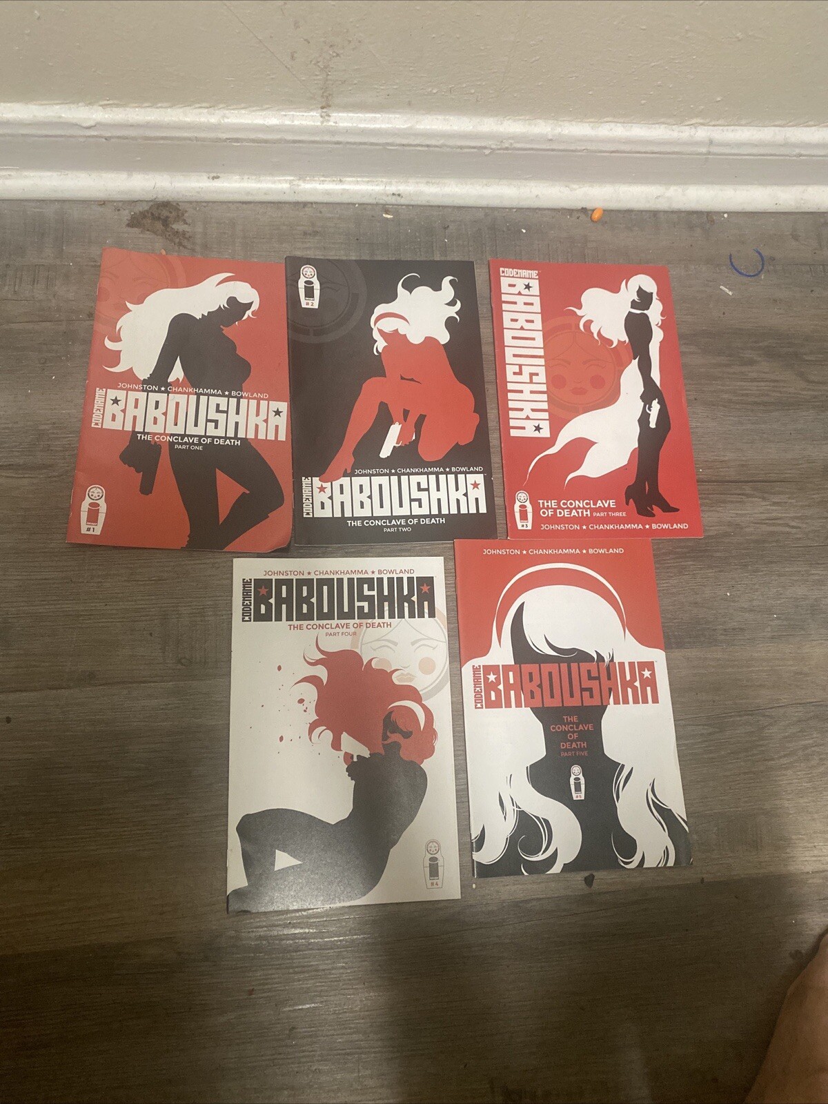 Codename Baboushka: Concave of Death #1-5 (Complete image 2015 series) 1 2 3 4 5