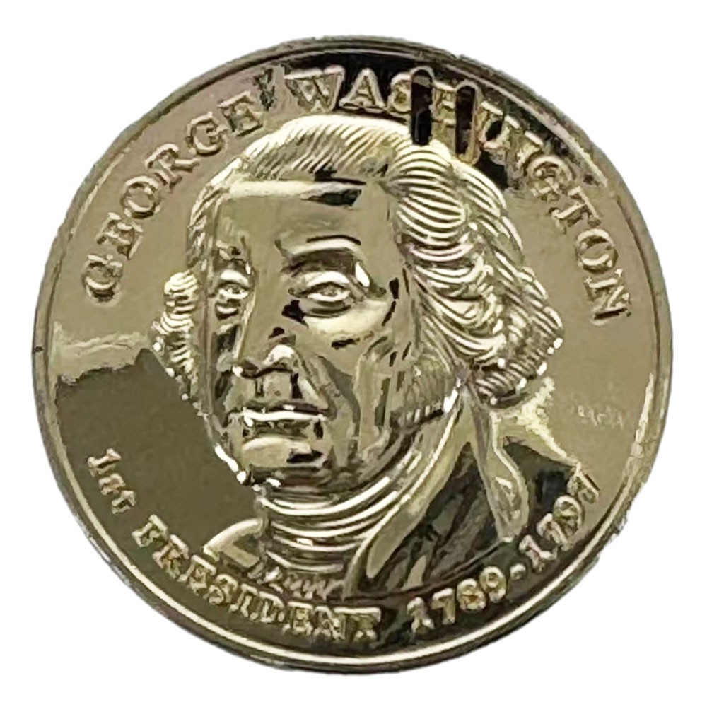 Gas Lighter Liberty design $1 George Washington Cigarette coin Butane lighter