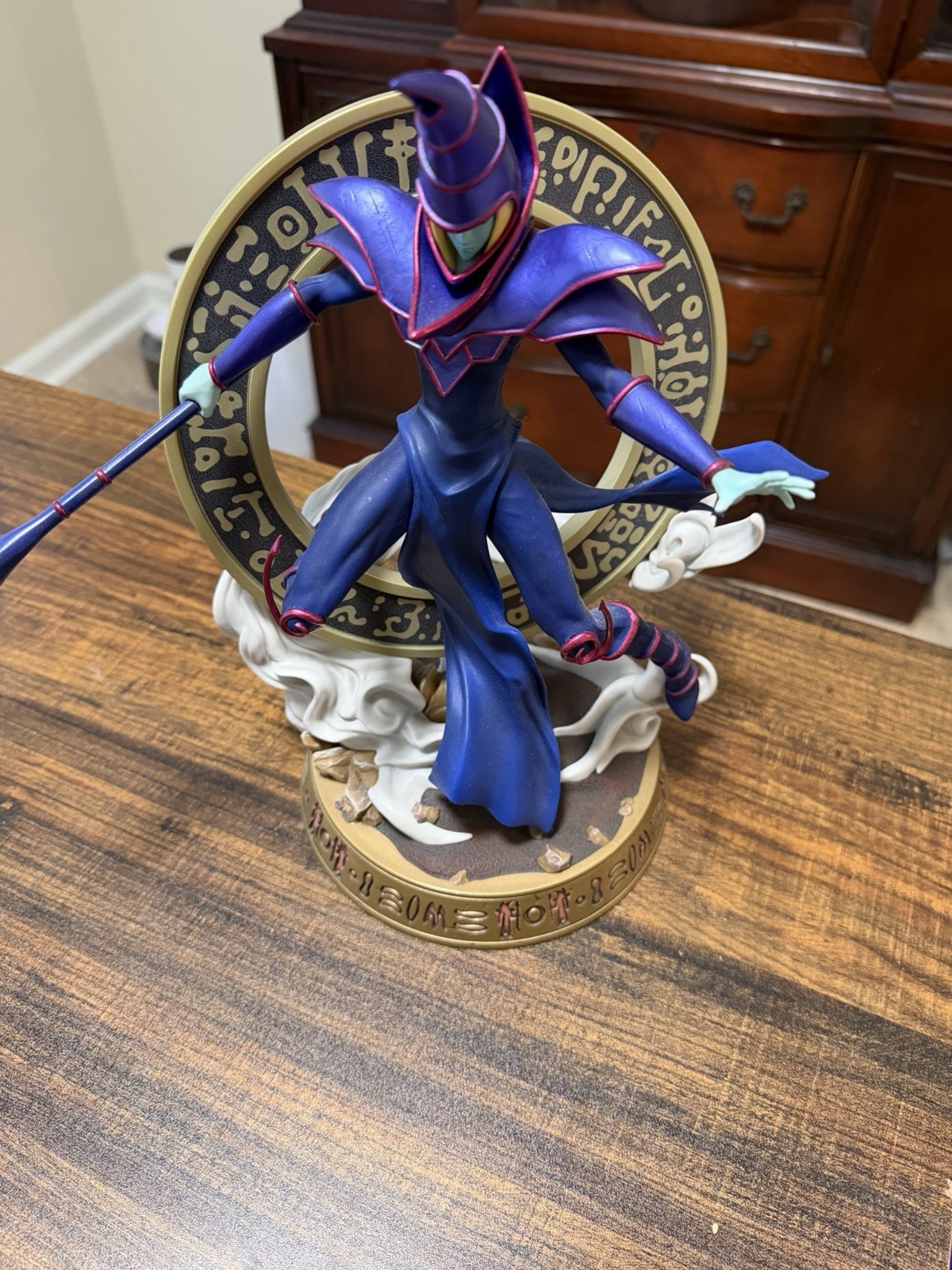  Yu-Gi-Oh Dark Magician Blue Edition 12-Inch Tall PVC Statue