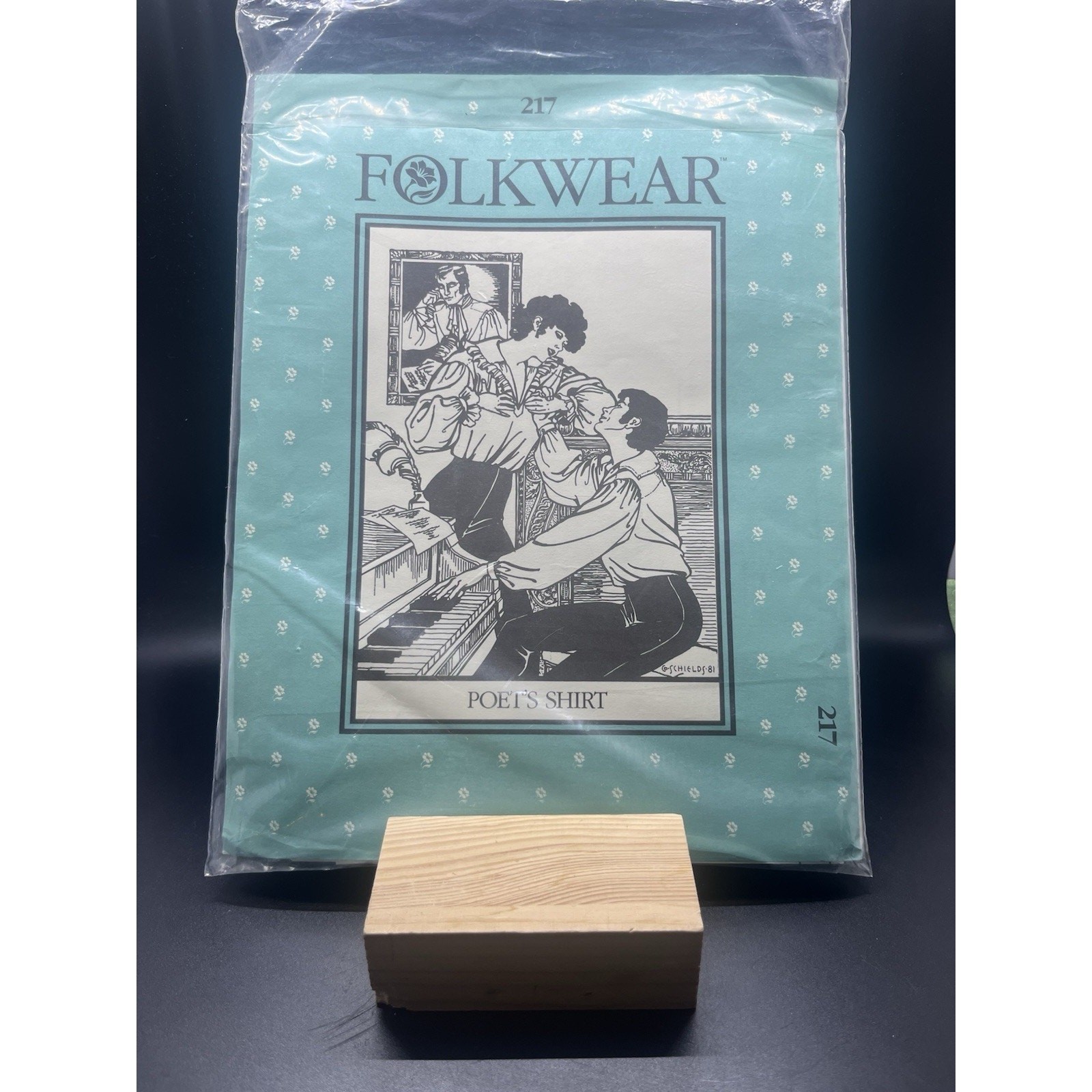VTG 1981 Folkwear Sewing Pattern 217 Mens & Womens Poets Shirt Size S-M-L