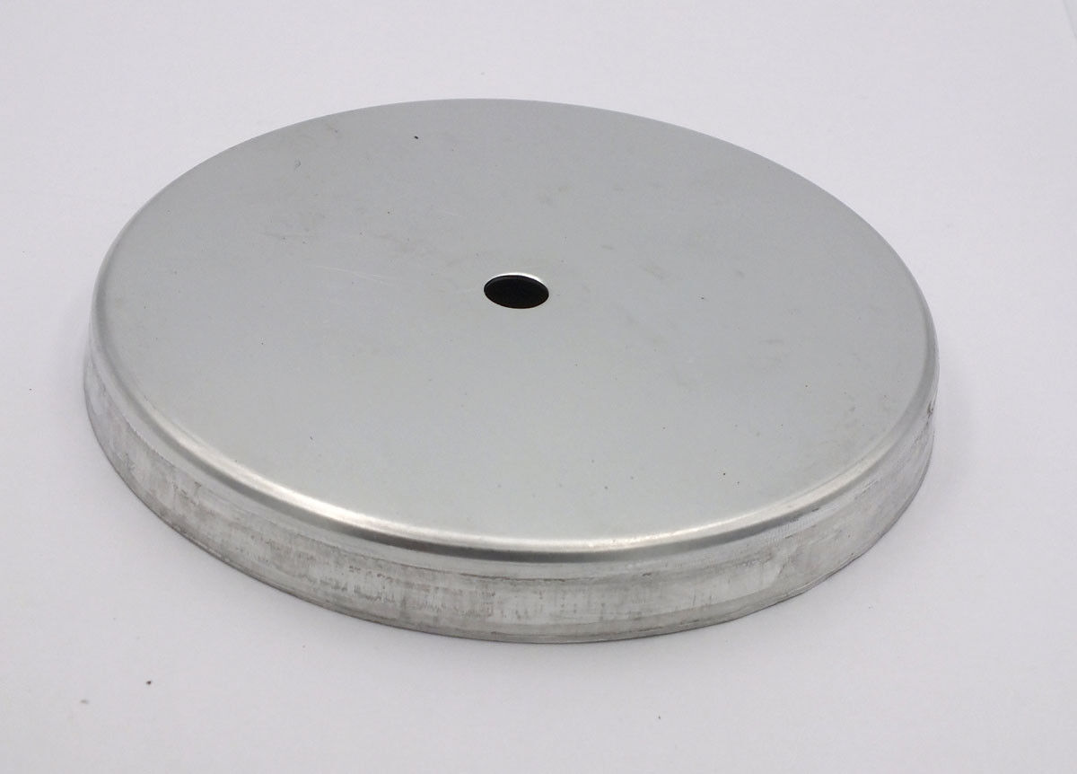 Metal Lid for 3 lb Drum Rotary Rock Tumbler Barrel NEW Fits Chicago Electric 655