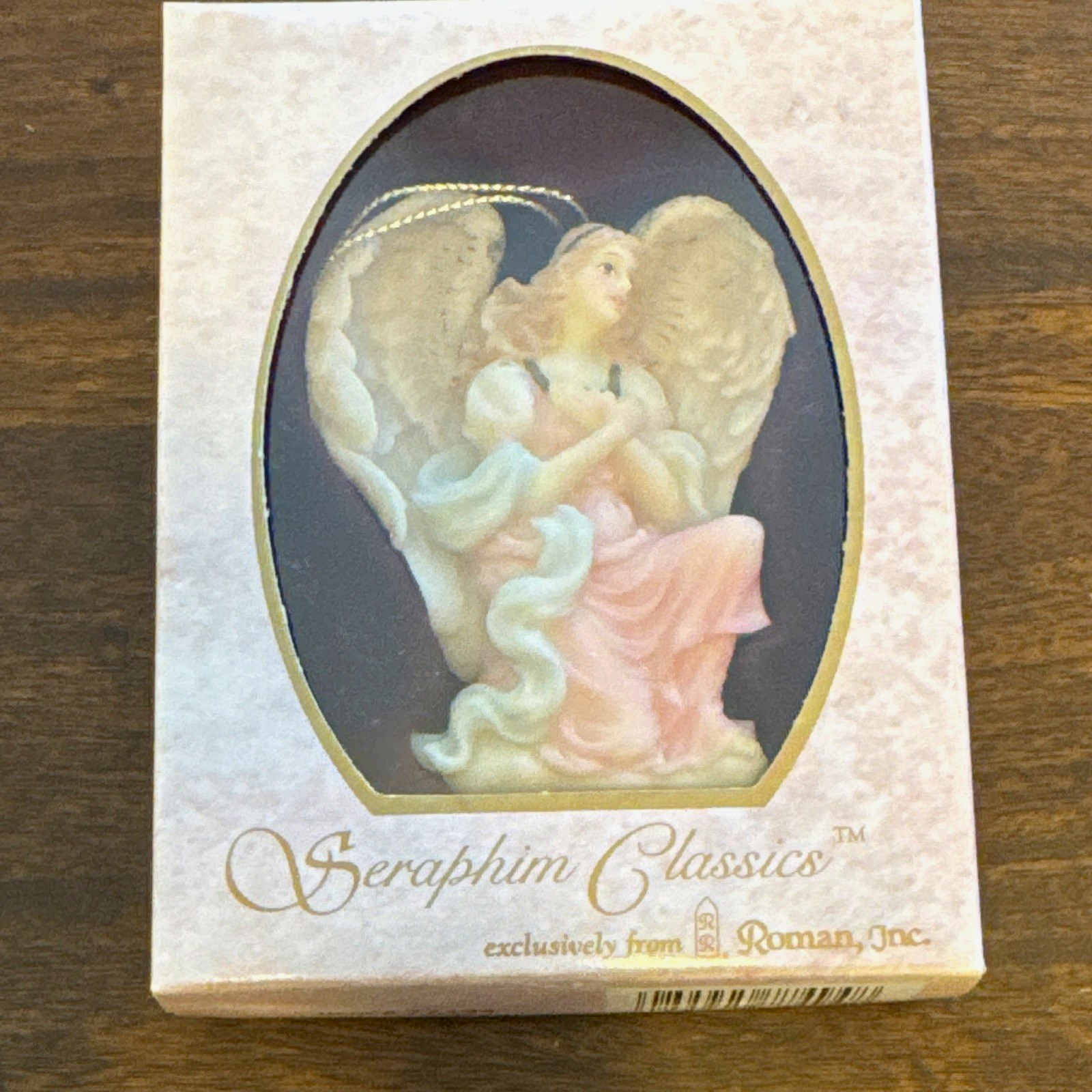 1995 Roman Inc Seraphim Classics Felicia Adoring Maiden Angel Ornament Boxed 1995 Roman Inc Seraphim Classics Felicia Adoring Maiden Angel Ornament Boxed