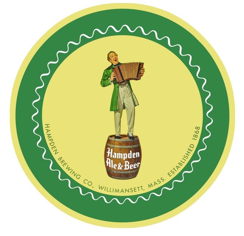 Hampden Ale & Beer of Willimansett Massachusetts NEW METAL SIGN: 12\